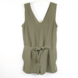 Zara Basic olive green romper